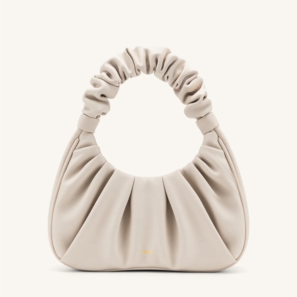 JW PEI Gabbi Ruched Hobo Handbag in Ivory - Picture 2 of 9
